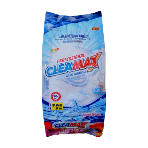 Detergente en polvo Cleamax 900g