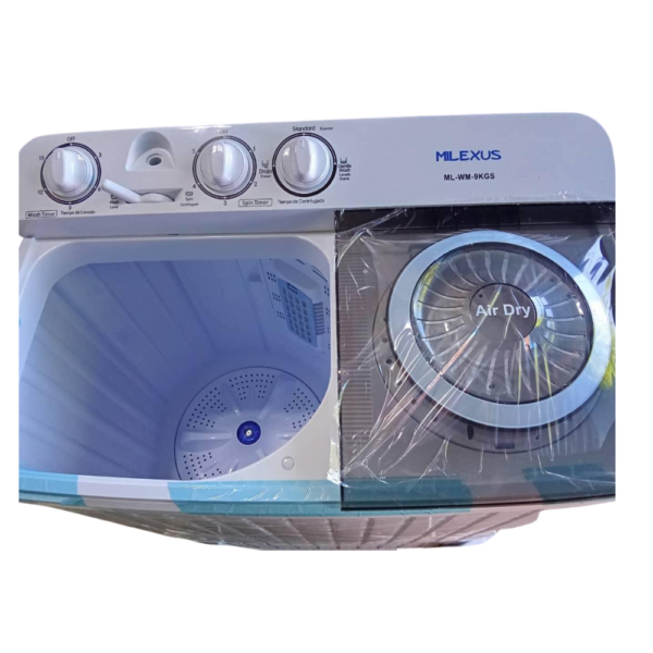Lavadora Semi Automática Milexus 9kg